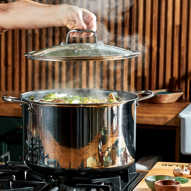 12QT Hybrid Stock Pot with Lid (11.35 L)