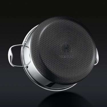 6PC HexClad Hybrid Pot Set W/ Lids