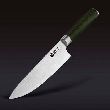 Cuchillo de Chef de Acero Damasco, 19 cm