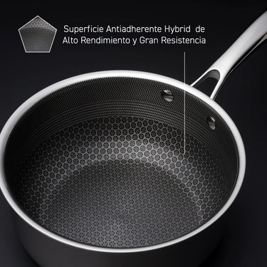 Olla con superficie antiadherente