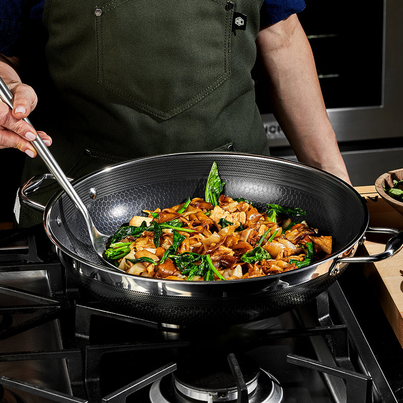 Wok Hybrid de 14" con Tapa (35 cm)