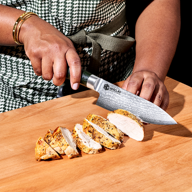 Juego de Cuchillos de Acero Damasco, 2 pzas.