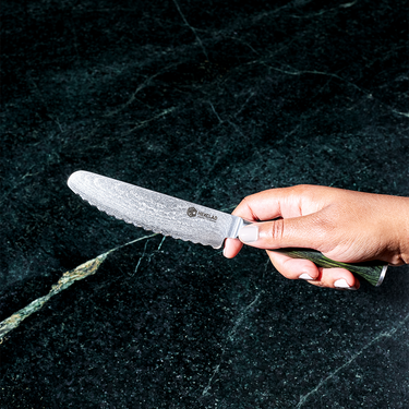 Juego de Cuchillos de Acero Damasco, 2 pzas.