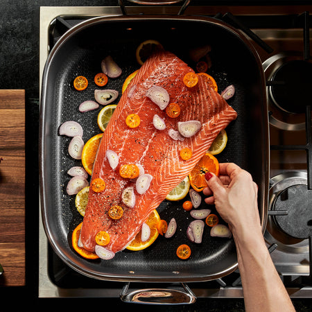 Charola para Rostizar Hybrid con Rejilla