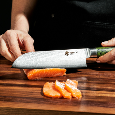 The Essential 6pc Japanese Damascus Steel Knife Set