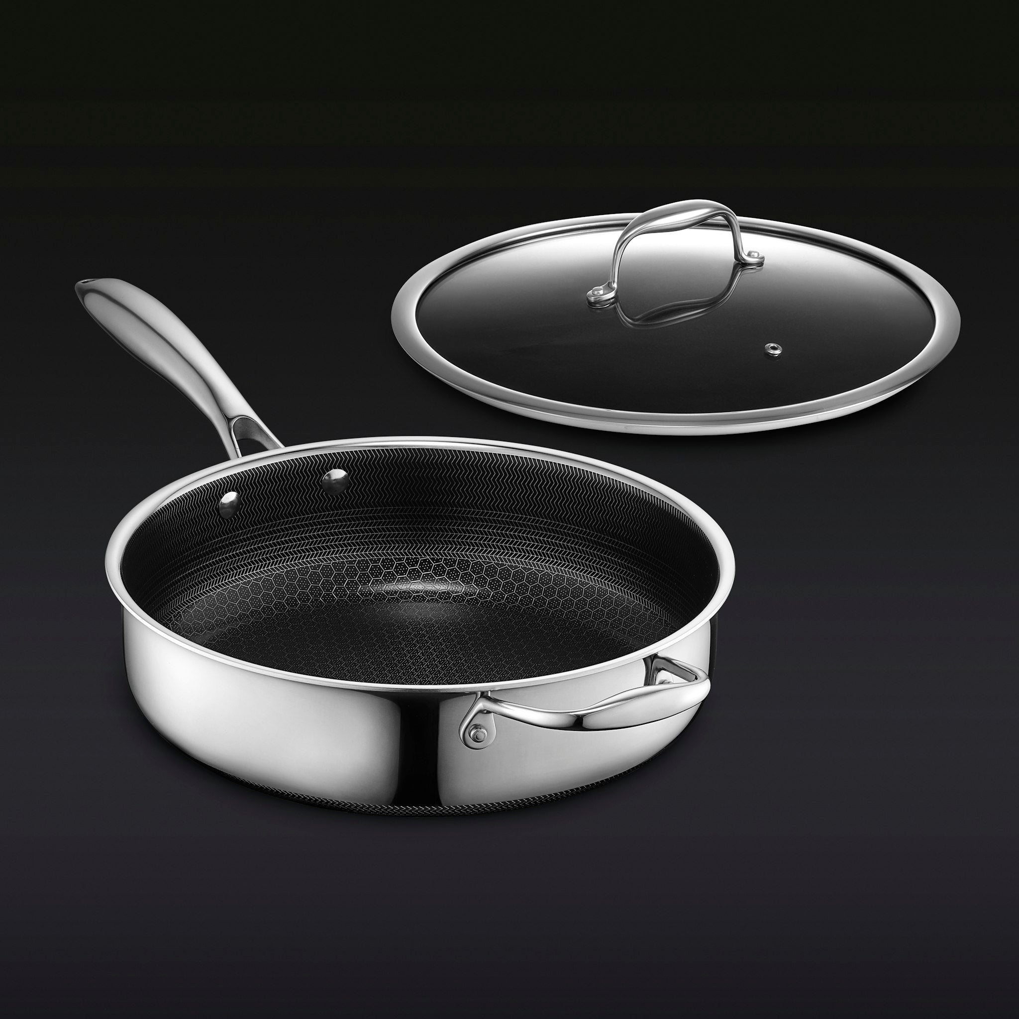 3.3QT Hybrid Saucepan (3.1 L) | HexClad México