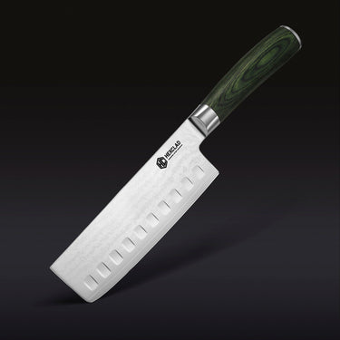 Damascus Steel Nakiri Knife, 6.5" (16.5cm)