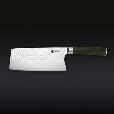 Damascus Steel Cleaver, 7" (18cm)