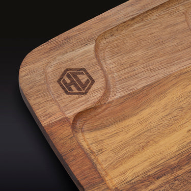 Set de Platos “Bistecca” de madera, 4 piezas