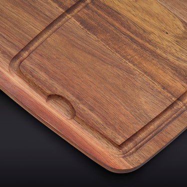 Set de Platos “Bistecca” de madera, 4 piezas