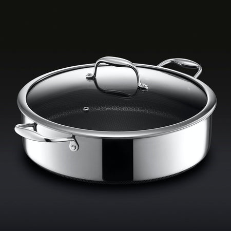Sartén Hondo Hybrid para Saltear/Freír Pollo con Tapa, 7QT (6.6 L)