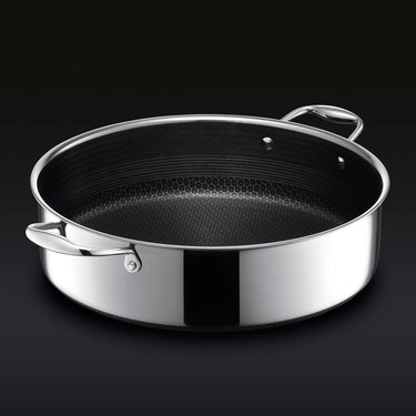 Sartén Hondo Hybrid para Saltear/Freír Pollo con Tapa, 7QT (6.6 L)