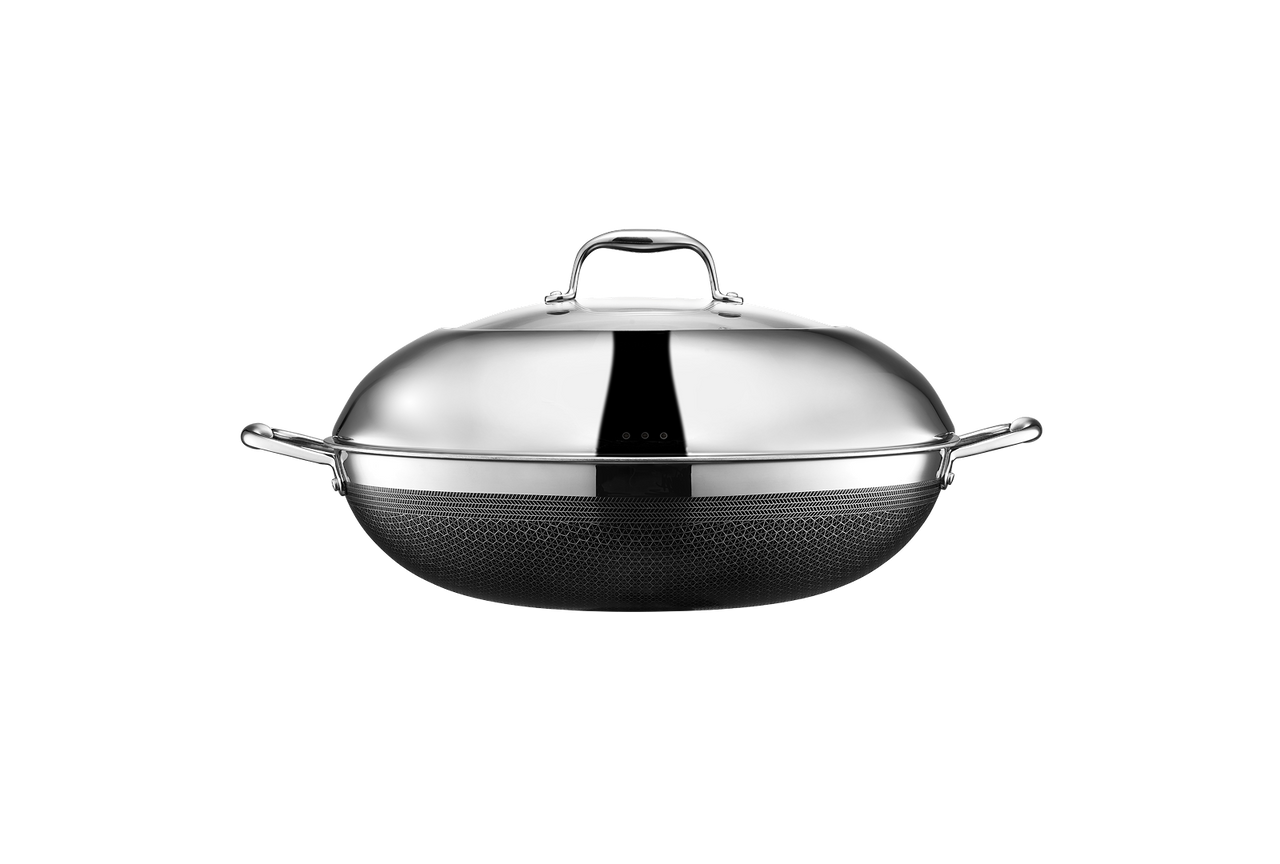 Wok Hybrid de 14" con Tapa (35 cm)