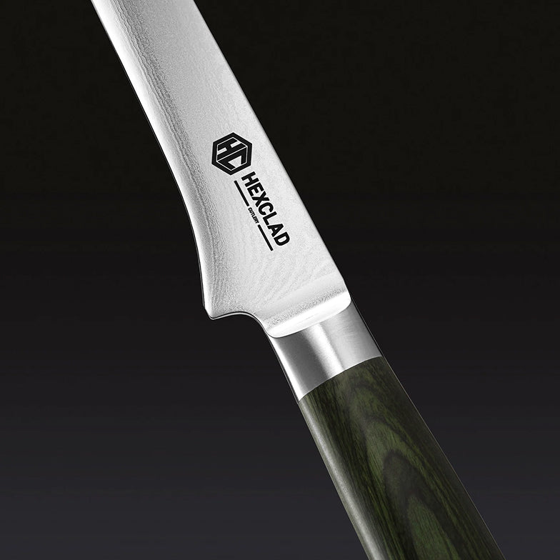 Cuchillo Deshuesador de Acero Damasco 6" (15cm)
