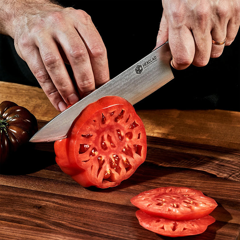 Cuchillo de Chef de Acero Damasco, 8" (20 cm)