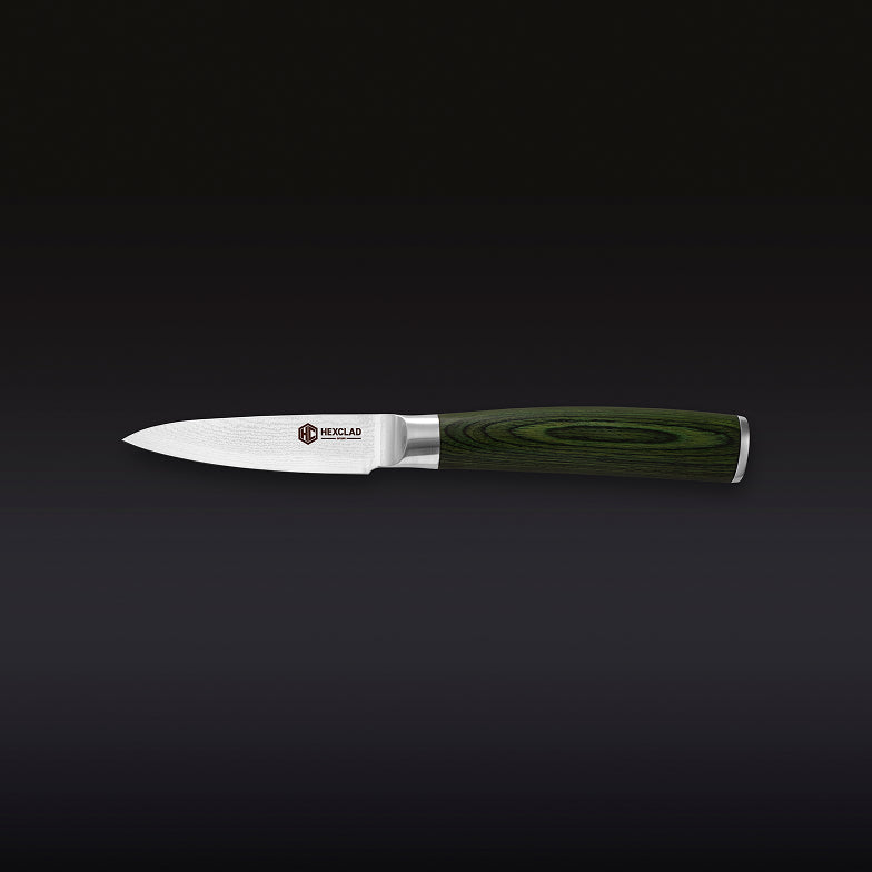 Cuchillo Pelador de Acero Damasco, 3.5" (8 cm)