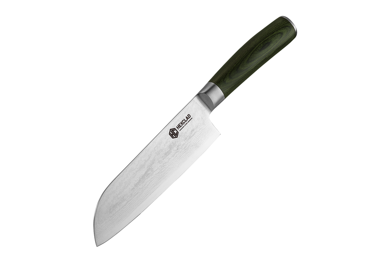 Cuchillo Santoku de Acero Damasco, 7" (17 cm)